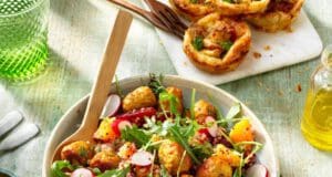 Év eleji körkép a hazai táplálkozási szokásokról tavaszi quinoa saláta zöldséggolyókkal