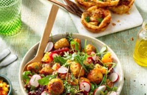 Év eleji körkép a hazai táplálkozási szokásokról tavaszi quinoa saláta zöldséggolyókkal