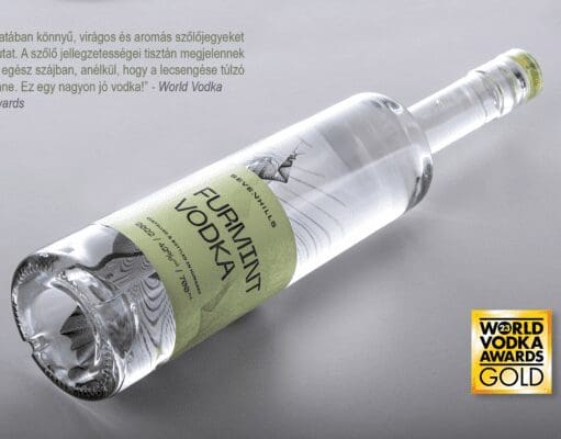 Furmintból immár magyar vodka is aranyat ért a World Vodka Awards-on Furmint vodka