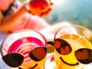 Nyári frissitő barackos koktél recept Summer, coctail of peaches, smile people