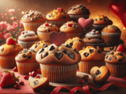 Valentin-napi meglepetés muffin: Egyszerű és gyors recept Muffin recept valentin napra