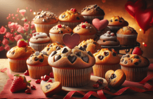 Valentin-napi meglepetés muffin: Egyszerű és gyors recept Muffin recept valentin napra
