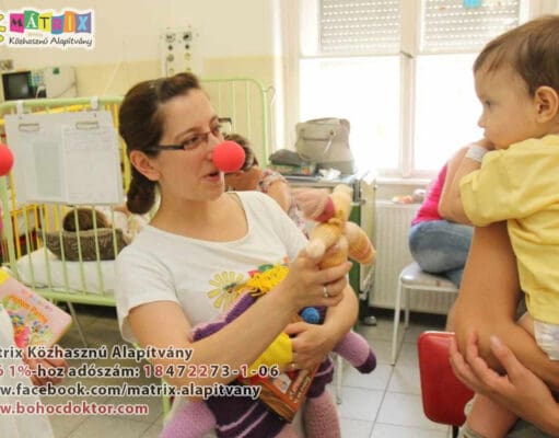 Adó 1% felajánlás Bohócdoktorok támogatására