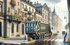 Biztonságos konténer rendelés közterületre Konténer