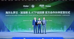 Haier továbbra is az ATP Tour és a Roland-Garros Tenisztornák Támogatója