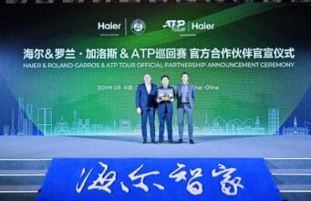Haier továbbra is az ATP Tour és a Roland-Garros Tenisztornák Támogatója