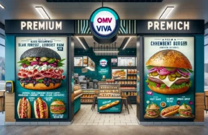 Új gasztronómiai kínálat az OMV VIVA töltőállomásokon