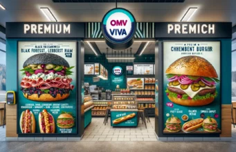 Új gasztronómiai kínálat az OMV VIVA töltőállomásokon