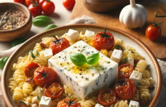 Tiktok sláger recept: Tészta feta sajttal és paradicsommal