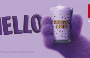 A lila shake, amiért Amerika odavan – Magyarországon a Grimace Shake!