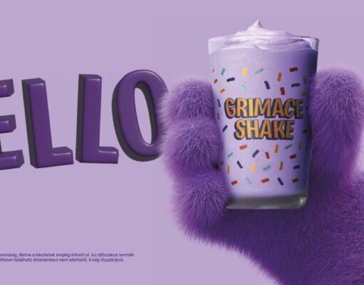 A lila shake, amiért Amerika odavan – Magyarországon a Grimace Shake!