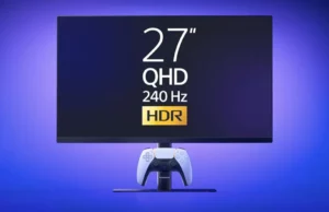 Sony bemutatta a 27 colos gamer monitort beépített DualSense töltőkampóval – a PS5 játékosok új kedvence érkezik