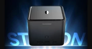 Megérkezik a 33. Ryzen AI Max+ 395 gép, egy kocka alakú Thunderobot asztali PC SD kártyaolvasóval
