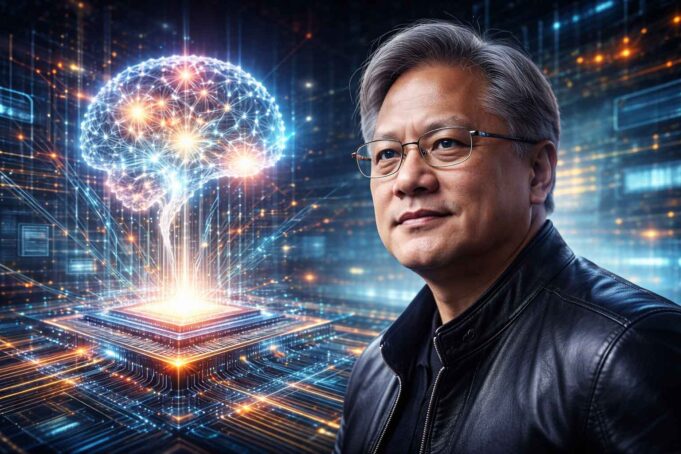 Jensen Huang szerint nincs „isten-AI” és ideje abbahagyni a pánikot