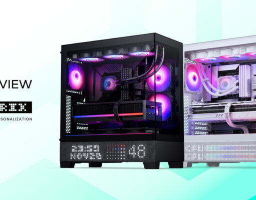 A Phanteks Matrix széria újraértelmezi, mit tud egy PC ház