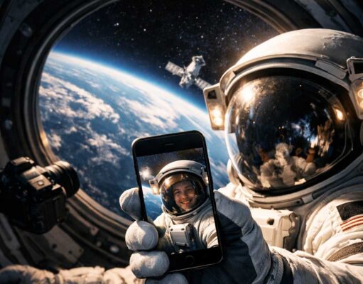 Űrbéli szelfik engedélyezve: a NASA zöld utat adott az okostelefonoknak az űrben
