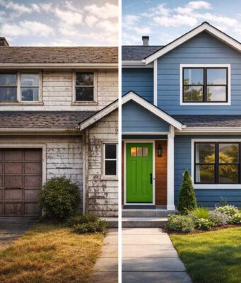 Gondolkodj a megszokott kereteken kívül, ha a házad külső felújításán gondolkodsz ház külső felújítása