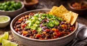 Ez a vegán chili még a húsevőket is meglepi – füstös, sűrű és brutálisan laktató vegán chili, chili recept, babos chili, vegán egytálétel, gyors vacsora