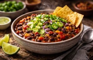 Ez a vegán chili még a húsevőket is meglepi – füstös, sűrű és brutálisan laktató vegán chili, chili recept, babos chili, vegán egytálétel, gyors vacsora