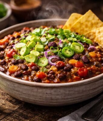 Ez a vegán chili még a húsevőket is meglepi – füstös, sűrű és brutálisan laktató vegán chili, chili recept, babos chili, vegán egytálétel, gyors vacsora