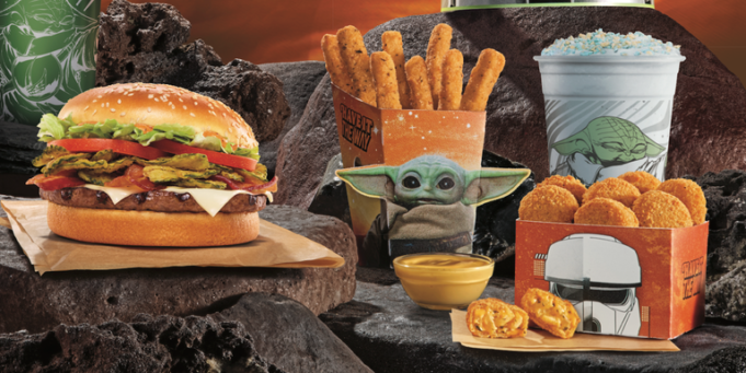 Burger King Mandalorian menü