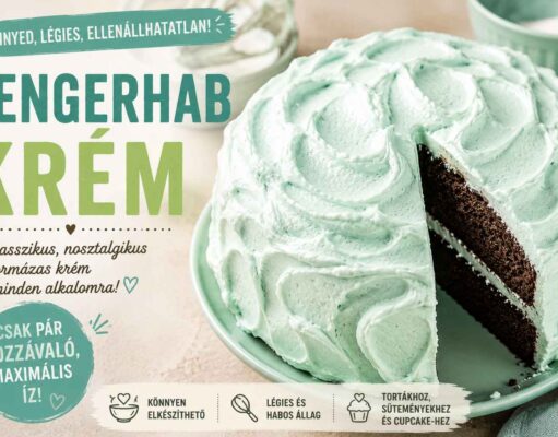 Seafoam frosting, a habkönnyű karamellkrém, amit nagymamáink még pontosan tudtak, miért imádnak