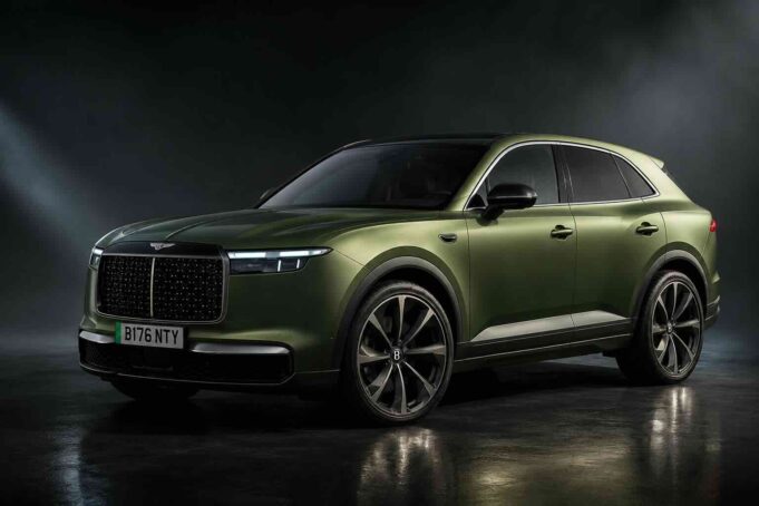 Bentley elektromos autó hangja