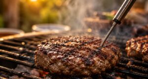 Hamburger grillezési idő: biztonságos maghő és praktikus táblázat erc pontosan megmutatjuk, meddig grillezd a húspogácsát véres, közepes vagy jól átsült eredményért, és milyen hibák rontják el a legtöbb otthoni grillezést.
