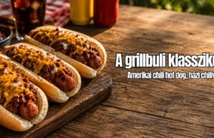 Amerikai chili hot dog grillre: a klasszikus, ami minden grillbulit visz
