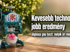 Jégkása gép teszt otthonra: az olcsóbb, kézi hajtású verzió nyerte