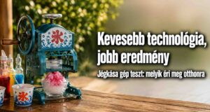 Jégkása gép teszt otthonra: az olcsóbb, kézi hajtású verzió nyerte