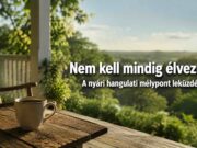 A nyári hangulati mélypont leküzdése: miért fáraszt ki a szabadság, amit vártál