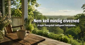 A nyári hangulati mélypont leküzdése: miért fáraszt ki a szabadság, amit vártál