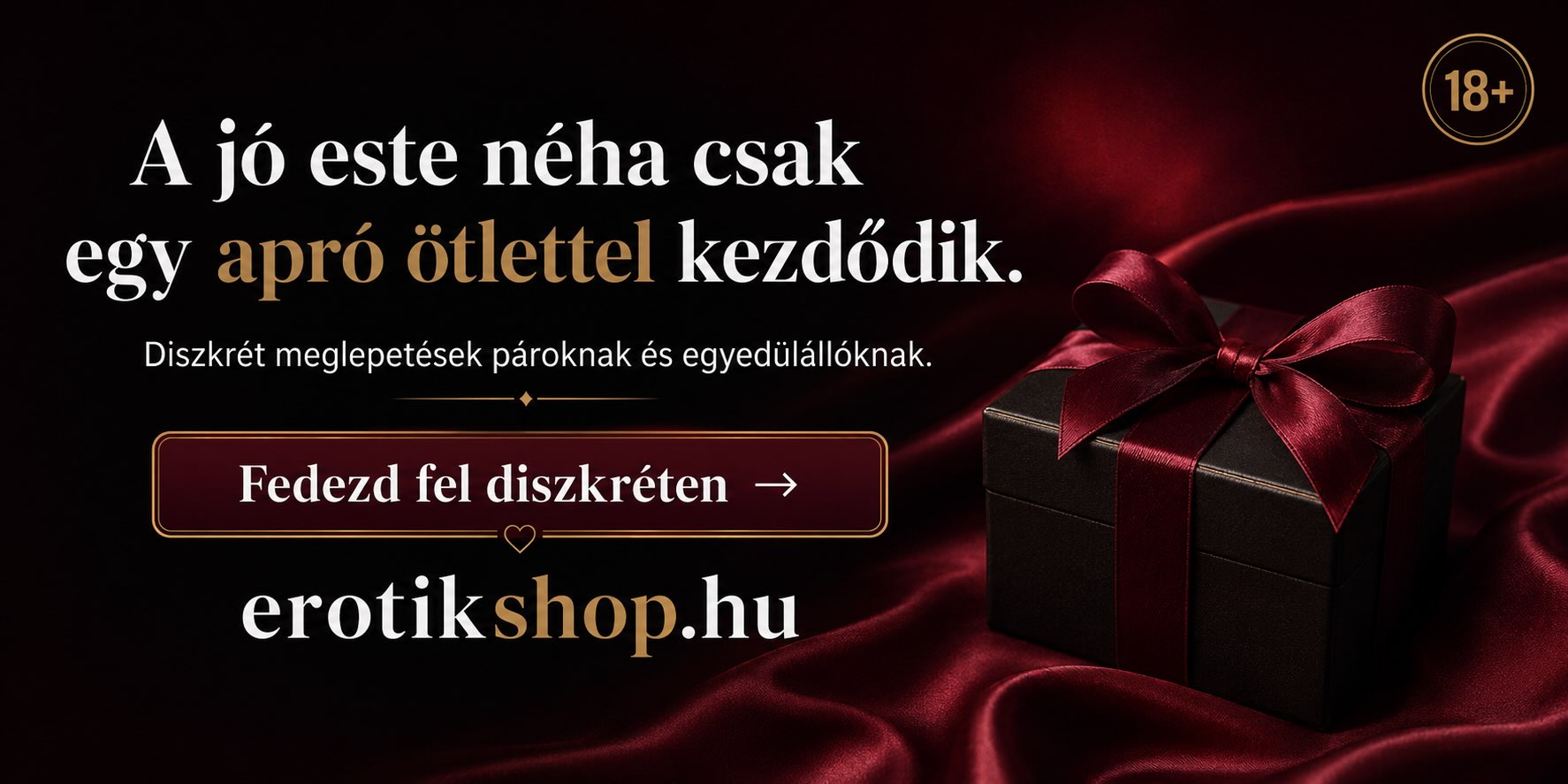 ErotikShop.hu - a gyönyör mindenkié