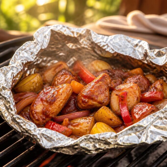 featured-image-26 BBQ csirkés fóliacsomag: grillen vagy sütőben is tökéletes egytálétel