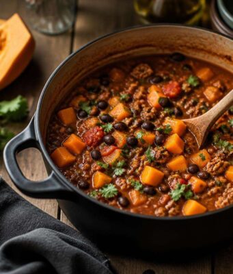 Sütőtökös chili 35 perc alatt: tartalmas vacsora egy lábasból Sütőtökös chili 35 perc alatt: tartalmas vacsora egy lábasból