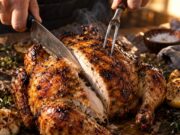 Grillezett egész csirke 3 hozzávalóból: ropogós bőr, szaftos hús Grillezett egész csirke 3 hozzávalóból: ropogós bőr, szaftos hús