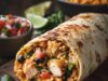 Serpenyős csirkés burrito: füstös töltelék, ropogós tortilla Serpenyős csirkés burrito: füstös töltelék, ropogós tortilla