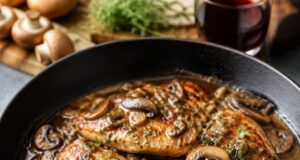 Csirke Marsala gombás-boros mártással 40 perc alatt Csirke Marsala gombás-boros mártással 40 perc alatt