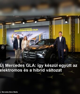 Új Mercedes GLA: így készül együtt az elektromos és a hibrid változat Új Mercedes GLA: így készül együtt az elektromos és a hibrid változat