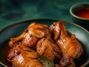 Filipino csirke adobo sós-savanyú szósszal Filipino csirke adobo sós-savanyú szósszal