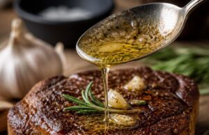 Ribeye vajjal locsolva: így kap éttermi kérget a steak Ribeye vajjal locsolva: így kap éttermi kérget a steak