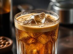 Carajillo kávékoktél két összetevőből Carajillo kávékoktél két összetevőből