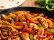 Csirkés fajita serpenyőben 30 perc alatt Csirkés fajita serpenyőben 30 perc alatt