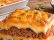 Rakott fasírt krumplipürével és cheddarral Rakott fasírt krumplipürével és cheddarral