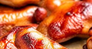 Sütőben sült teriyaki csirkeszárny ropogós bőrrel Sütőben sült teriyaki csirkeszárny ropogós bőrrel