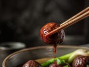 Lassúfőzős gochujang húsgolyók ragacsos szósszal Lassúfőzős gochujang húsgolyók ragacsos szósszal