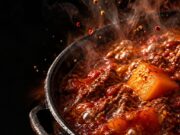 Sütőtökös marhachili egy lábasban Sütőtökös marhachili egy lábasban