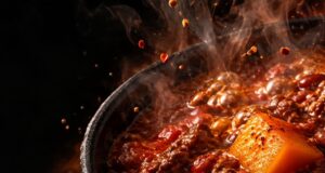 Sütőtökös marhachili egy lábasban Sütőtökös marhachili egy lábasban