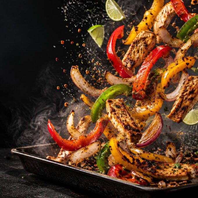 Tepsis csirkefajita 35 perc alatt Tepsis csirkefajita 35 perc alatt